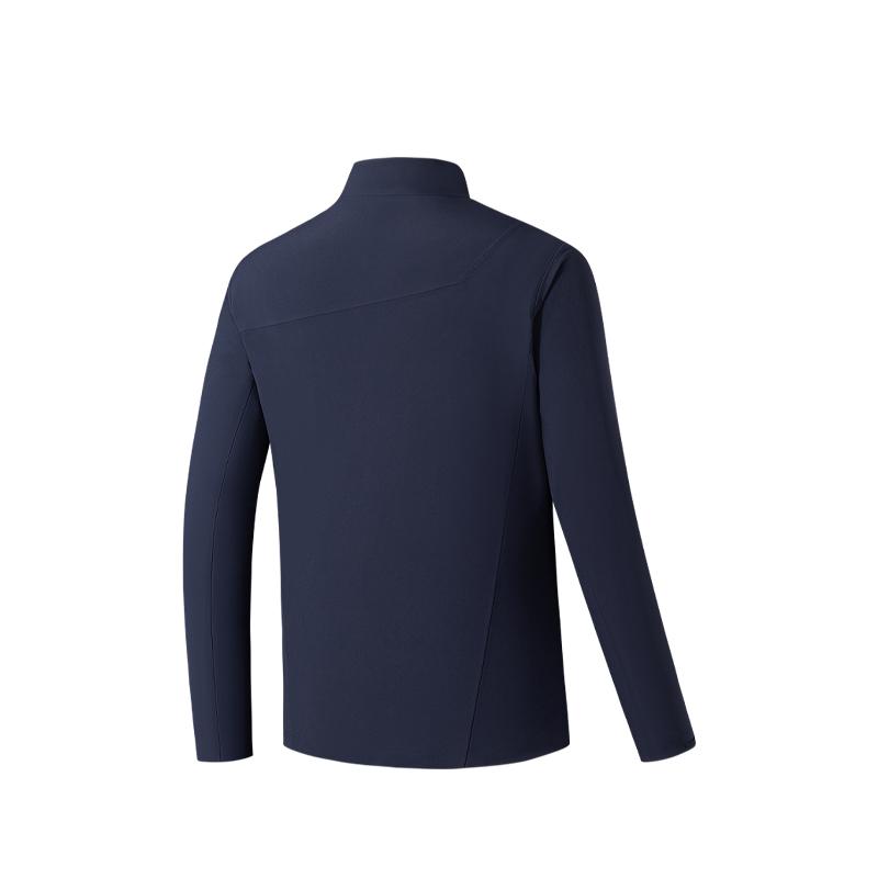Anta Champion Glory Series Woven Thick Jacket Men Outerwear Thunder-Blue 152610612-5