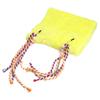 Pet Bird Plush Nest Swing Comfortable Hanging Bed Hammock Play Toy for Parrot YellowS