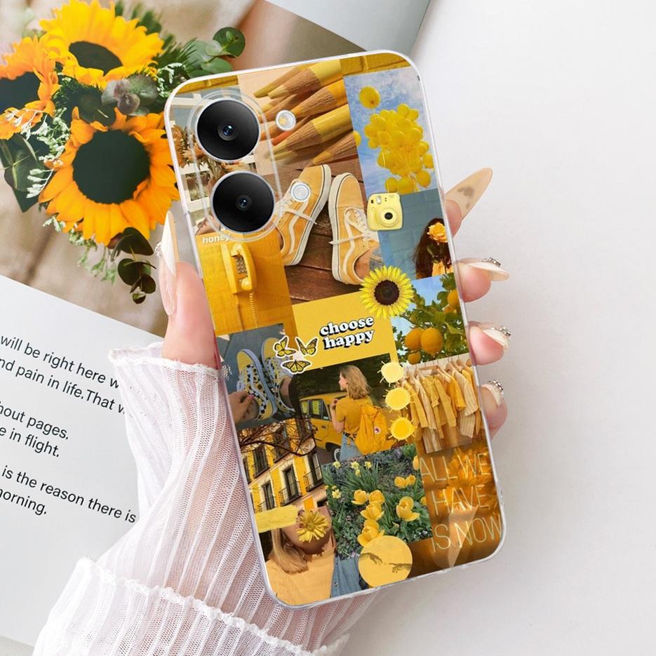 For Xiaomi Redmi Turbo 5 Max Case Cute Cat Flowers Painted Cover Soft Slim Phone Case For Xiaomi Redmi Turbo 5 Turbo5 Max Fundas