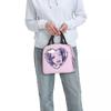 Nana Osaki Barbed Wire Heart Spread Insulated Lunch Bag for Women Kids Leakproof Food Boxes Thermal Lunch Box Tote