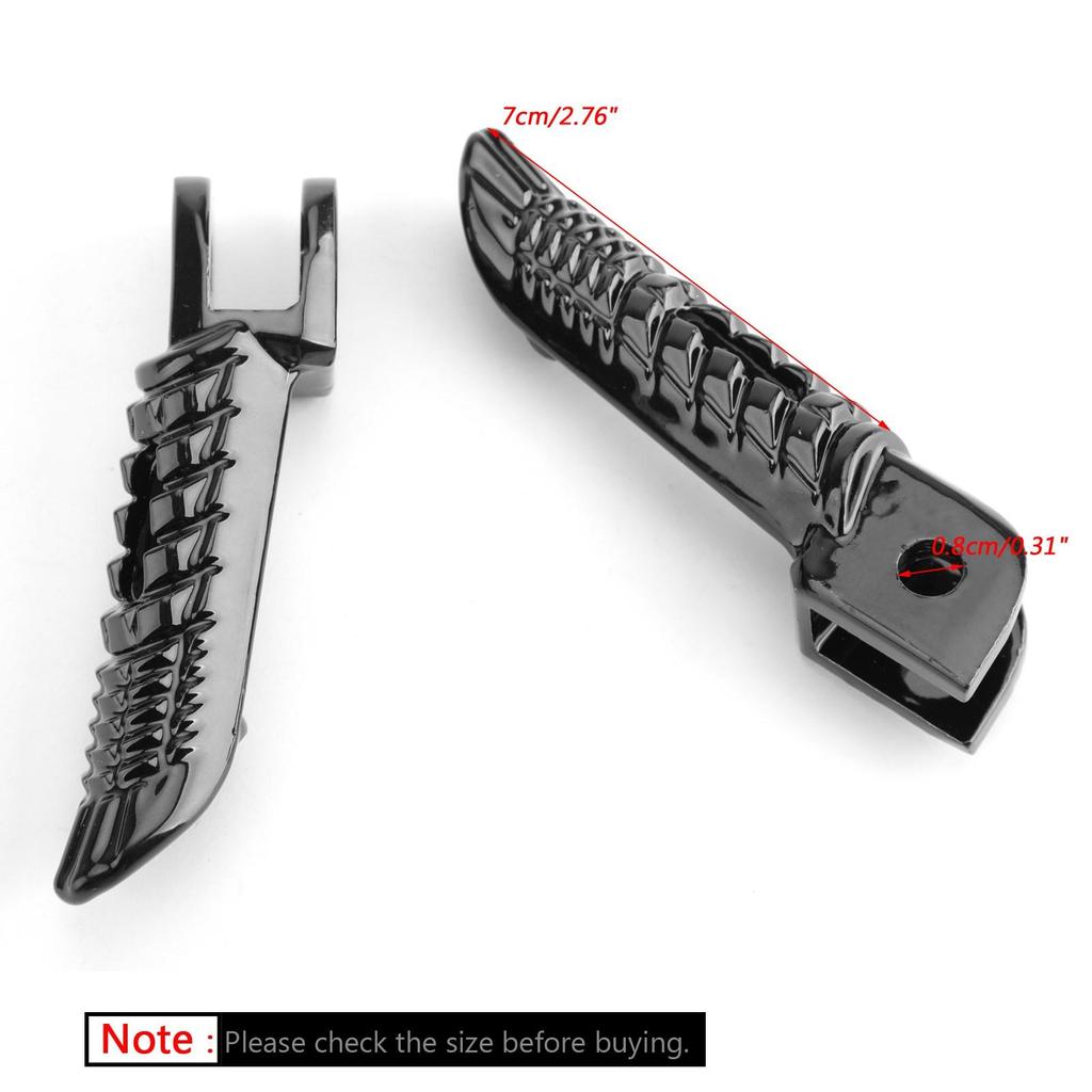 Front Foot Peg Footrest For Suzuki GSXR600 GSXR750 06-14 GSXR1000 2005-14