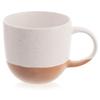Kubek Ceramiczny Do Kawy Herbaty Napojów Ciepłych Zimnych Biały 290 Ml