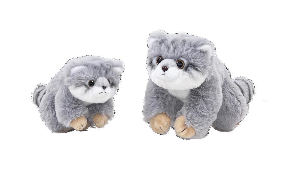 Cute Sales Plush Toy, Exhausted Pallas's Cat SS Z0375