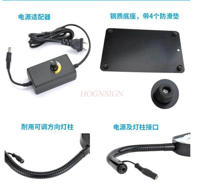High Definition Desktop Magnifying Glass With Light For Children And The Elderly To Read Mobile Phone Mainboard Maintenance