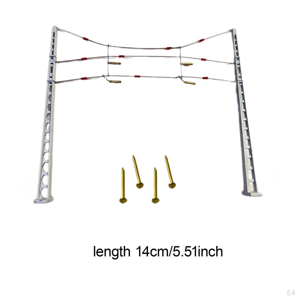 1:87 HO Scale Model Railway Scenery Sand Table Accessories Simulation Diorama Miniature