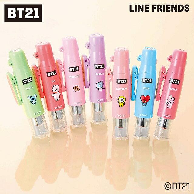 BT21 Двойной герметик-ручка без колпачка (Имя + Корректирующий маркер) Товары BTS minini Медсестра Уход за детьми Штамп Ханько Милый Персонаж Незнакомый