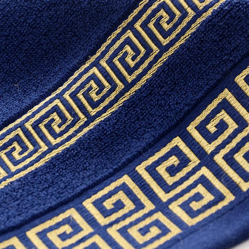 2PCS Bathroom Towels Set 100% Cotton Bath Towel For Adults Terry Towels Face Hand Washcloths For Travel Beach Sports Gym Swim