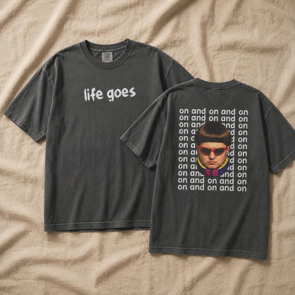 Oliver Tree Comfort Colors, Life Goes On Shirt , Alternative Music Fan Shirt