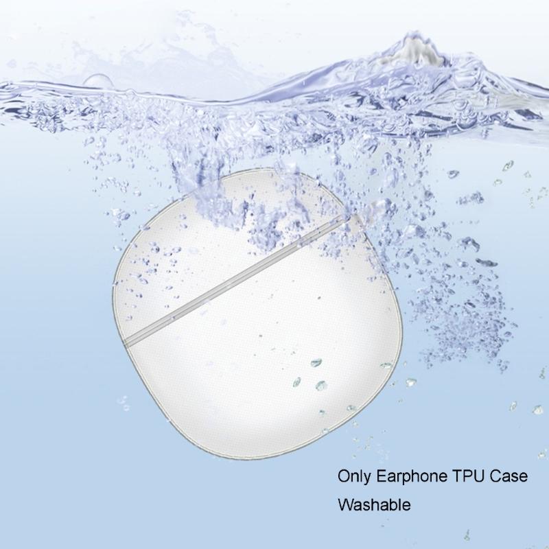 Headphone Shockproof TPU Housing Skin-friendly Cover for Ailybuds Lite Washable Shell Protector Nonslip Impact-resistant