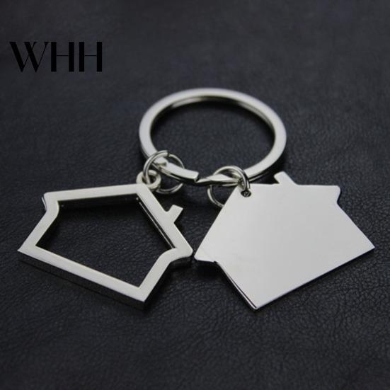 Cabin Small House Hanging Pendant Keyring Key Holder Keychain Bag Purse Decor