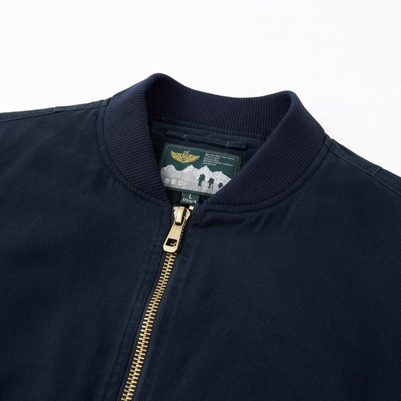 Frühling und Herbst Neuer Mantel Herren Lässig Werkzeug Herrenbekleidung Oberteil Herren Dünner Baseballanzug Bomberjacke