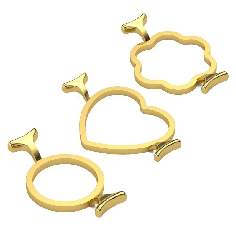 

Fire Paint Wax Stamp Metal Wax Seal Mold Round Flower Shape Envelope Invitation Decoration