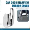 For Grand Vitara 2006 -2012 Chrome Silver Door Mirror Cover Stickers Exterior Car Accessories Decoration