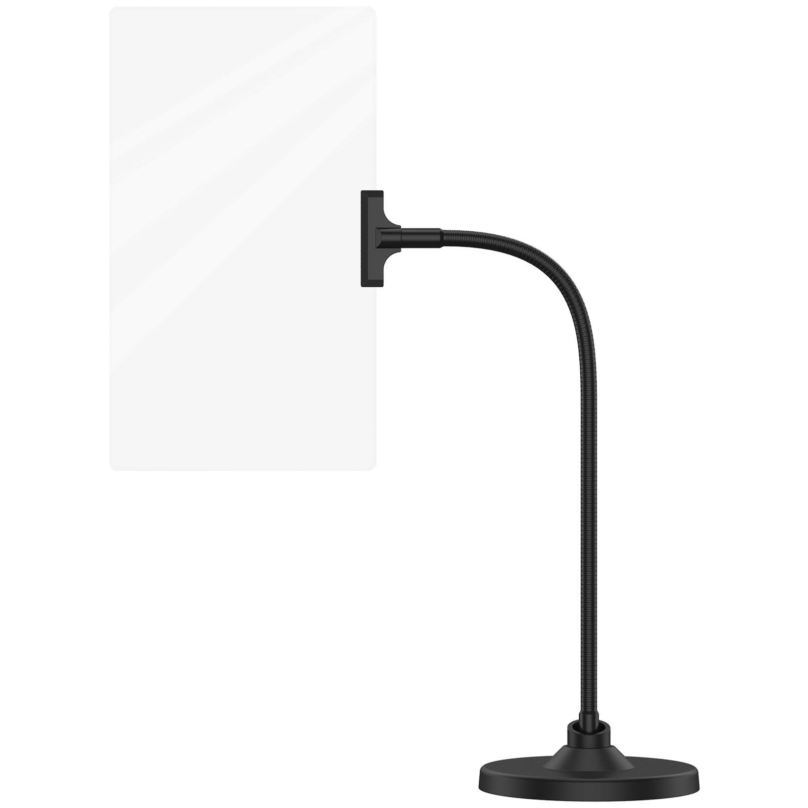 

4X Magnifying Glass with Stand, 10 x6 Flexible Gooseneck Magnifying Glass, Large Page Magnifier for Reading Small Prints 4X