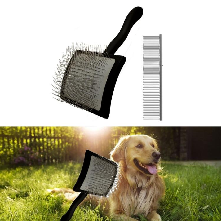 Hunde Entfilzungskamm Friseurbürste Werkzeug Hunde Rechenbürste zum Massieren