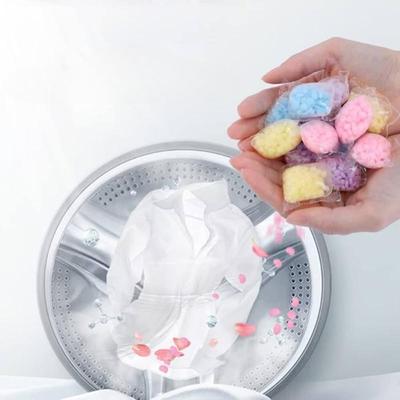 Lot de 10 perles parfumées pour linge, granulés hydrosolubles, capsules adoucissantes, rehausseur de parfum pour linge