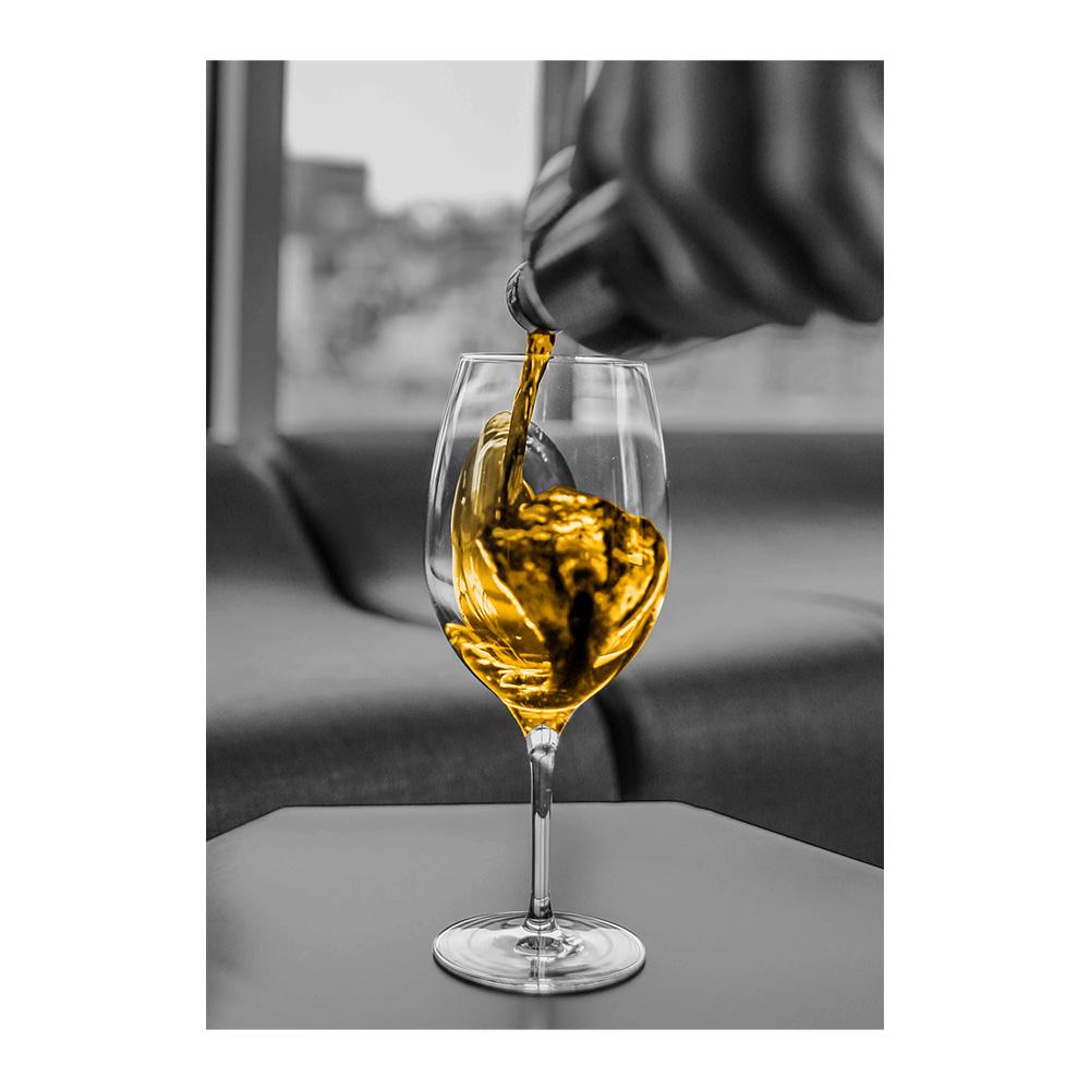 Elegant Modern Light Luxury Wine Glass Canvas Painting Wall Art Perfect for Living Room Kitchen Decor Unframed Poster Print