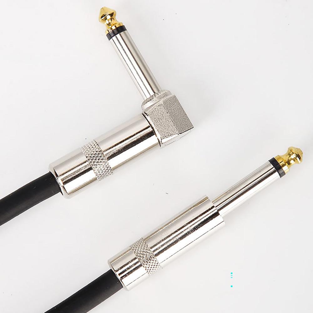 6.35mm Audio Cables TRS 1/4 Inch 6.5mm Audio Cable For Electric Guitar Bass 1.5m 3m Gold Plated Shielded Low Noice Jack Cable
