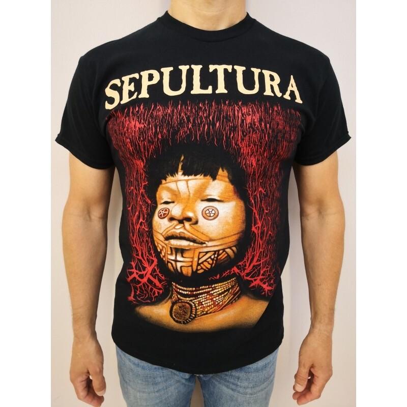 SEPULTURA Корни . Черная футболка cavalera Унисекс футболка M