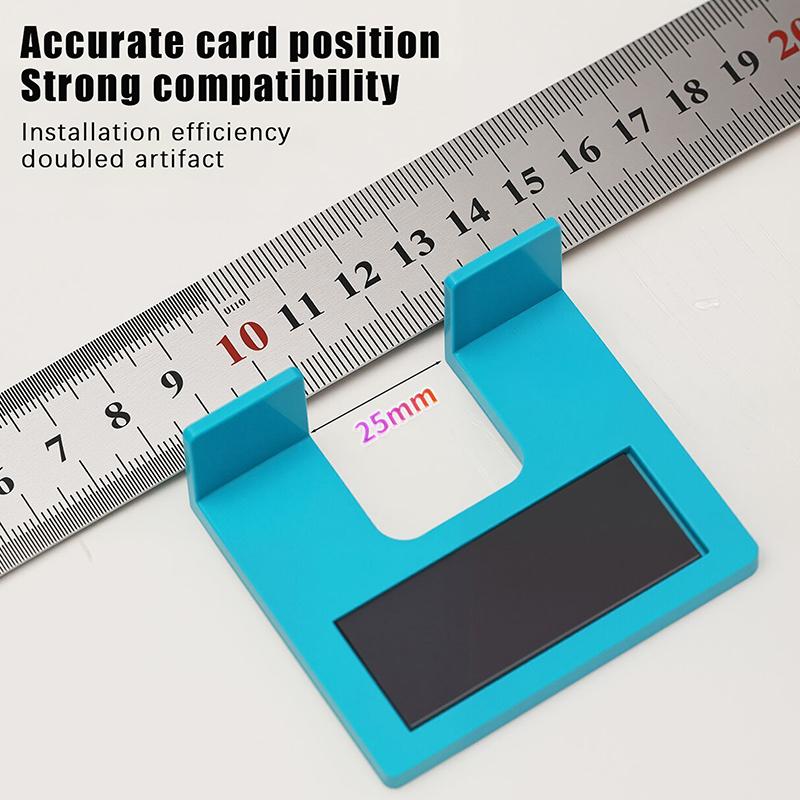 Hinge Installation Positioning Piece Cabinet Door Panel Gap Piece Magnetic Installation Fixed Plate Woodworking Hinge Fixed Tool