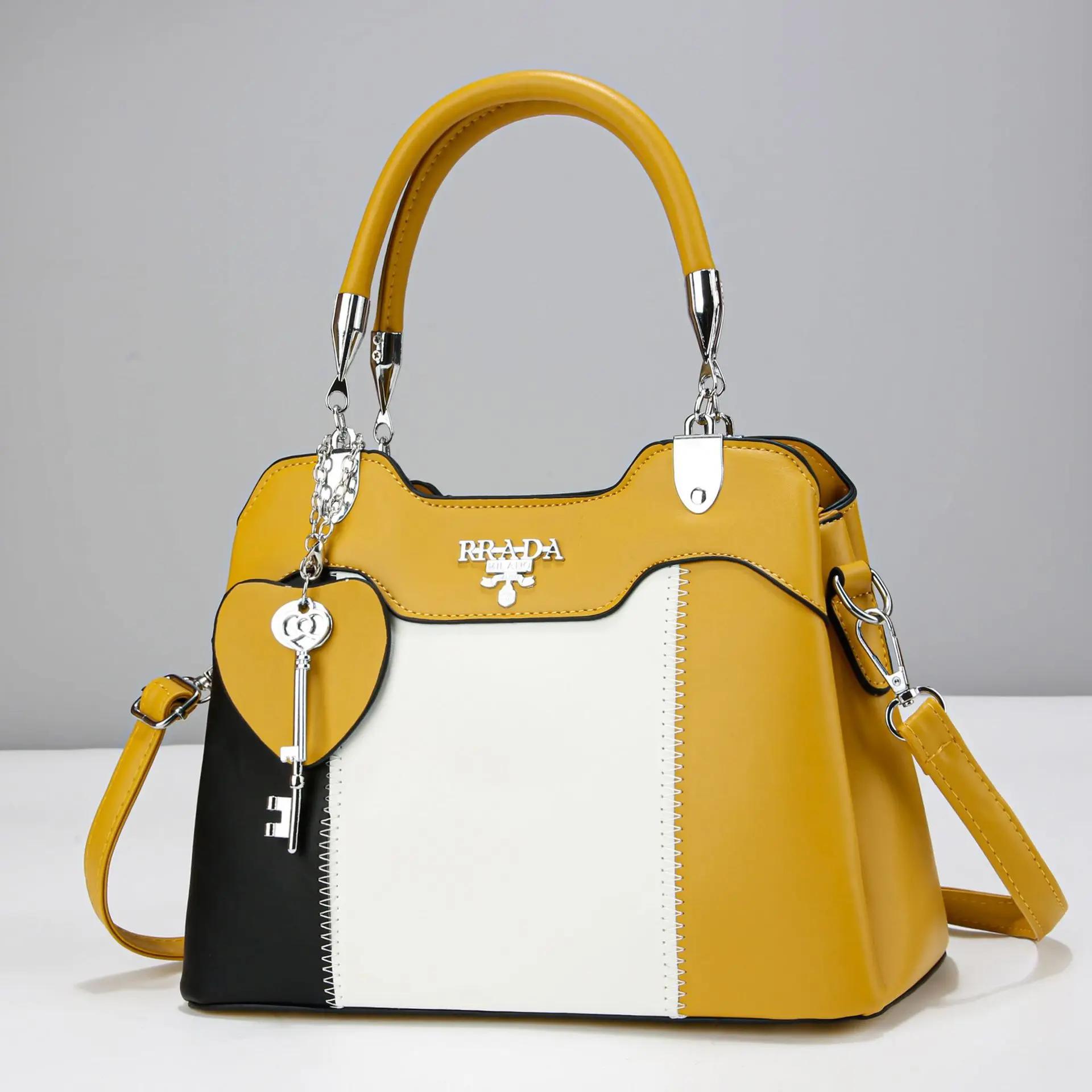 

Элегантные женские сумки из высококачественной кожи, женская сумка-тоут с верхней ручкой, большая вместимость, модная сумка через плечо