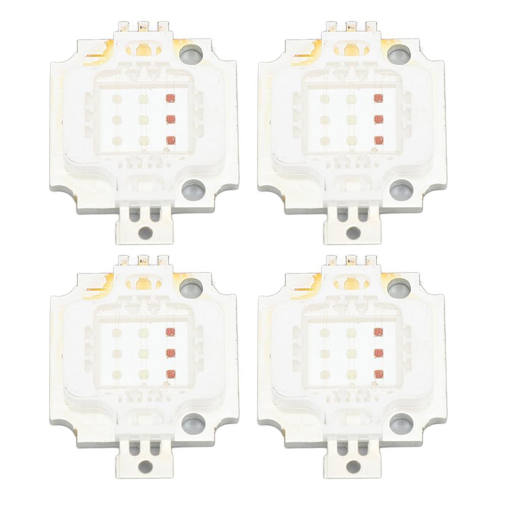 10Pcs COB Light Panel Emitter Components Diode Super Bright 10W RGB DIY Lighting Lamp Beads