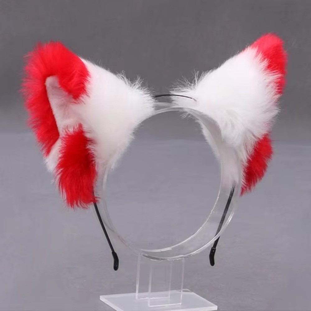 Lolita Plush Hair Band Anime Furry Cosplay Headwear Fashion Cat Ears Headband Girls