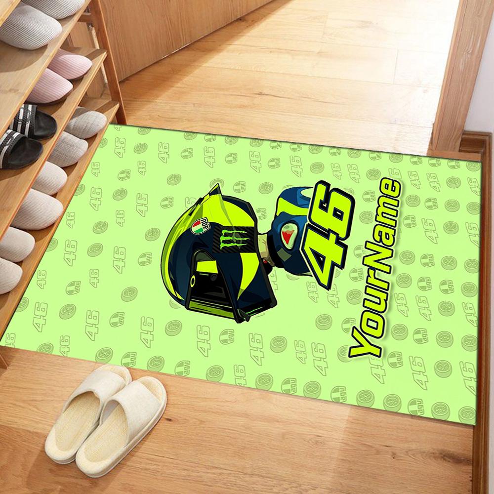 Doctor46 Personalized Name Area Rug Perfect For Dining Room Living Rooms Balcony Entryway Antislip Carpet Decorate Offices