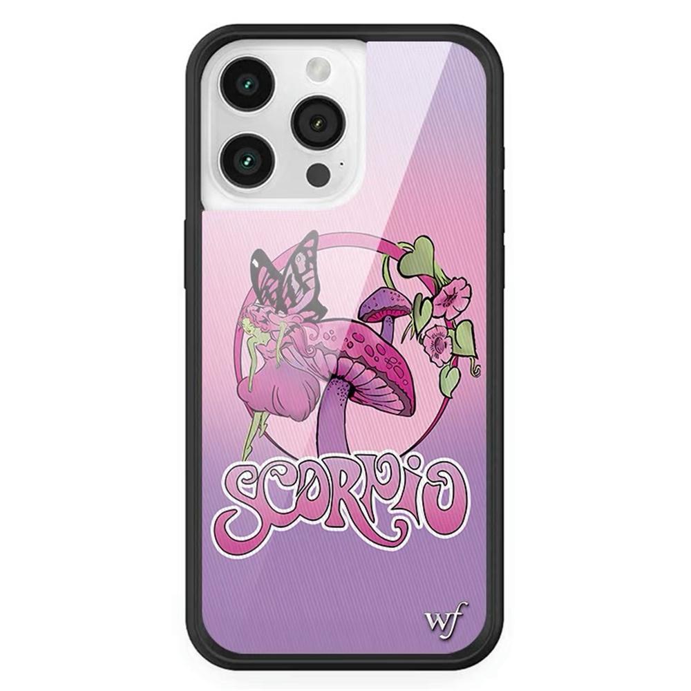 

Wildflower 3D WF Mushroom Rabbit New Phone Case for iPhone 17 pro 12 13 14 15 16 Pro Max Plus INS Cartoon Cover Butterfly Elf for iPhone 16 Plus