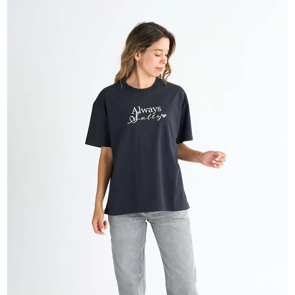 textured oversized [ROXY] Cool-to-the-touch T-shirt