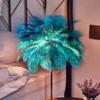 Luxurious Feather Night Light - Dimmable Desk and Decorative Lamp for Living Room or Bedroom