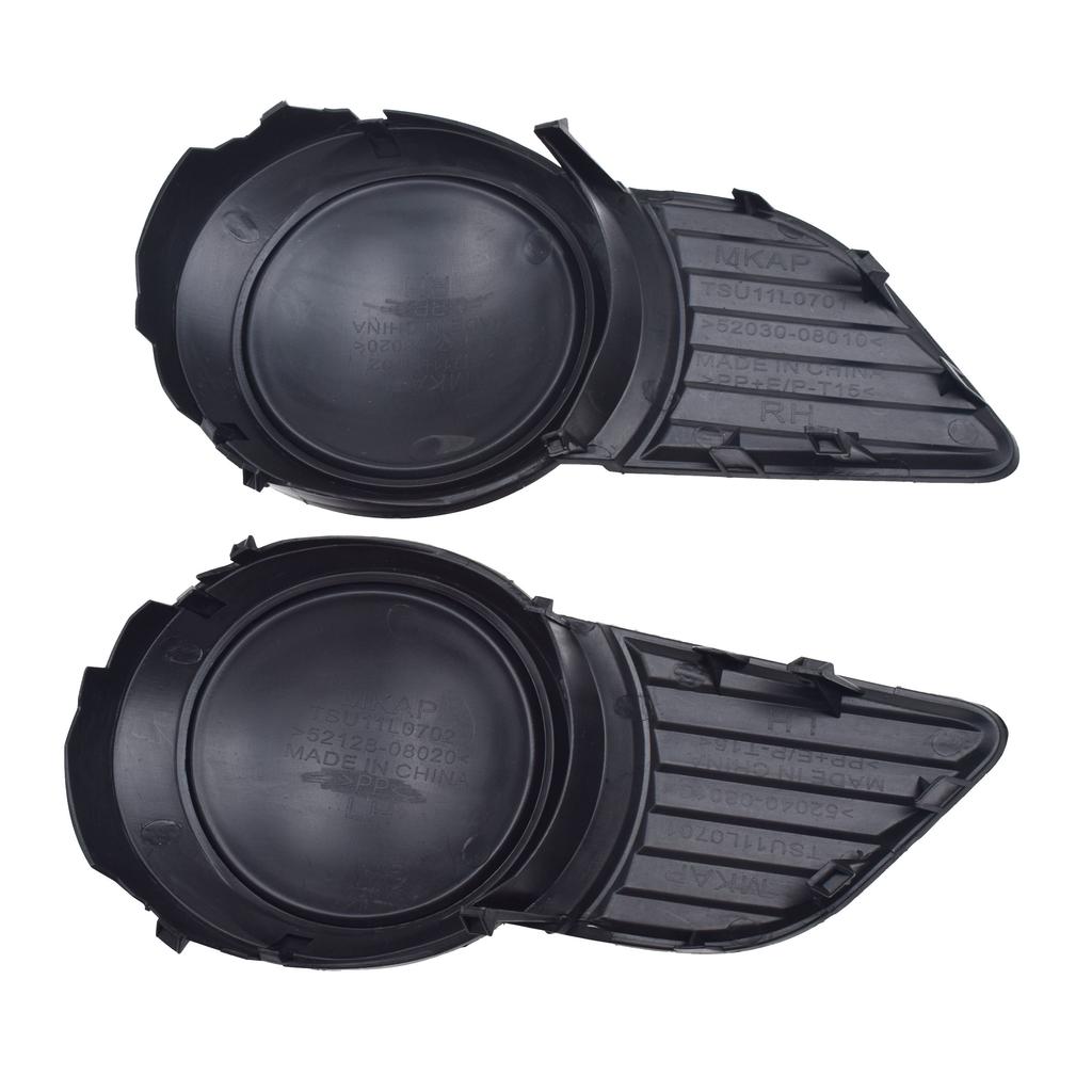 Front Left Right Fog Light Lamp Cover Grille Bezel Frame Trim For Toyota Sienna 2.7L 3.5L 2011 2012 2013 2014 2015 2016 2017