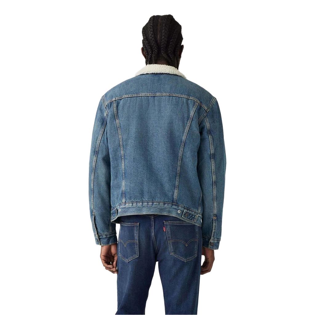 Levis Mens Type III Sherpa Trucker Jacket