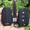 Silikonowa obudowa kluczyka samochodowego do Citroena C2 C3 C5 X7 C4 Picasso Berlingo do Peugeota 208 308 408 508 3008 4008 5008 Smart Key