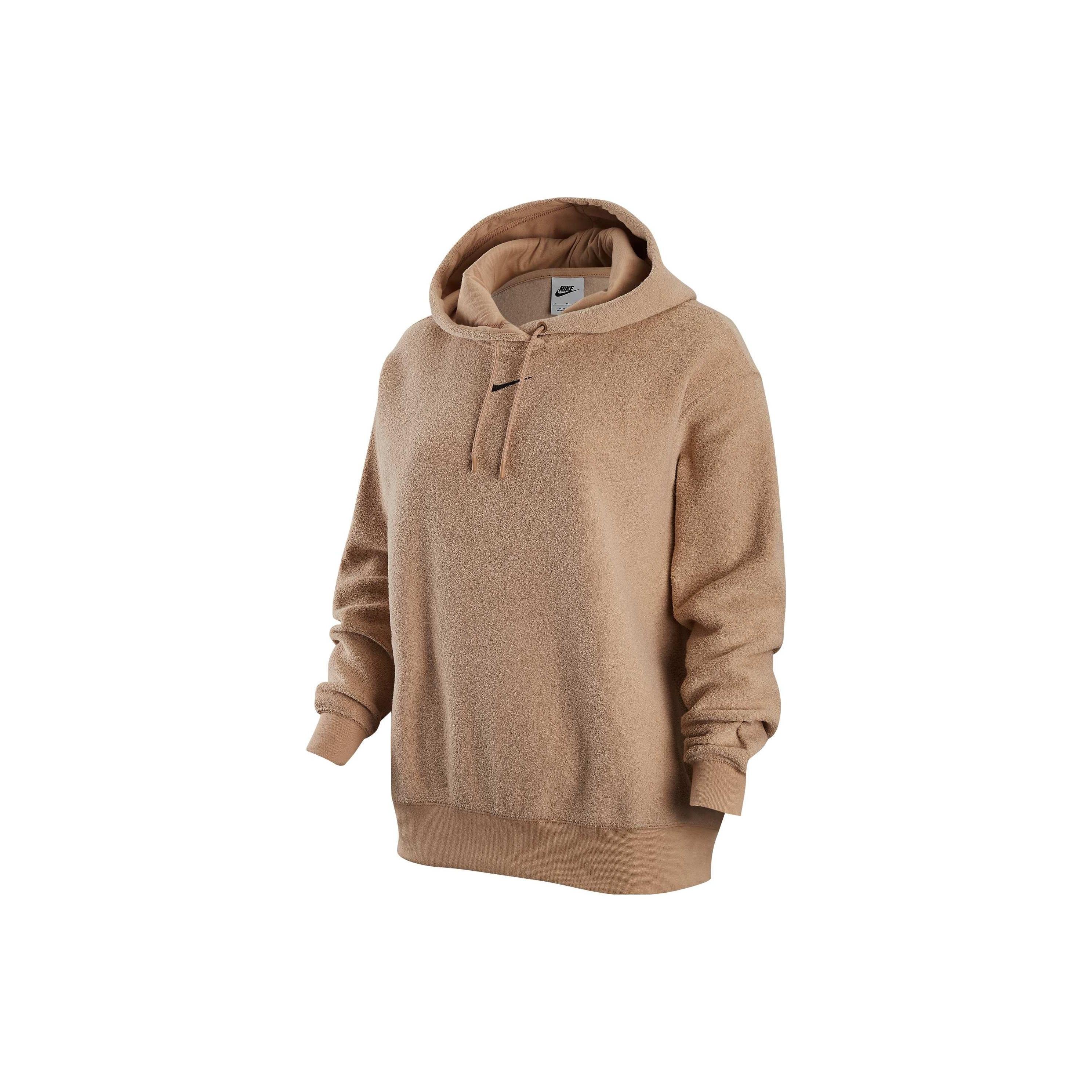 (WMNS) Nike Sportswear Logo Hoodie  Tan  Women s DV7100-200 XL