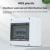 Waterproof Mcb Panel Box For Circuit Breaker Distribution Box With Breaker Panel Box Set