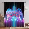 Technology sense game handle curtain future cool sense, a set with two pieces, home bedroom living room curtain Decor