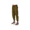 Y-3 FW22 Solid Color Drawstring Cargo Pants Men Pants Green HT4476