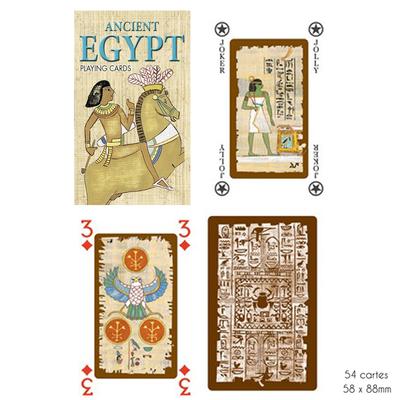 Les Trésors De Lily [A2967] - Creator Card Game 'Ancient Egypt' Beige - 9x6x2 Cm