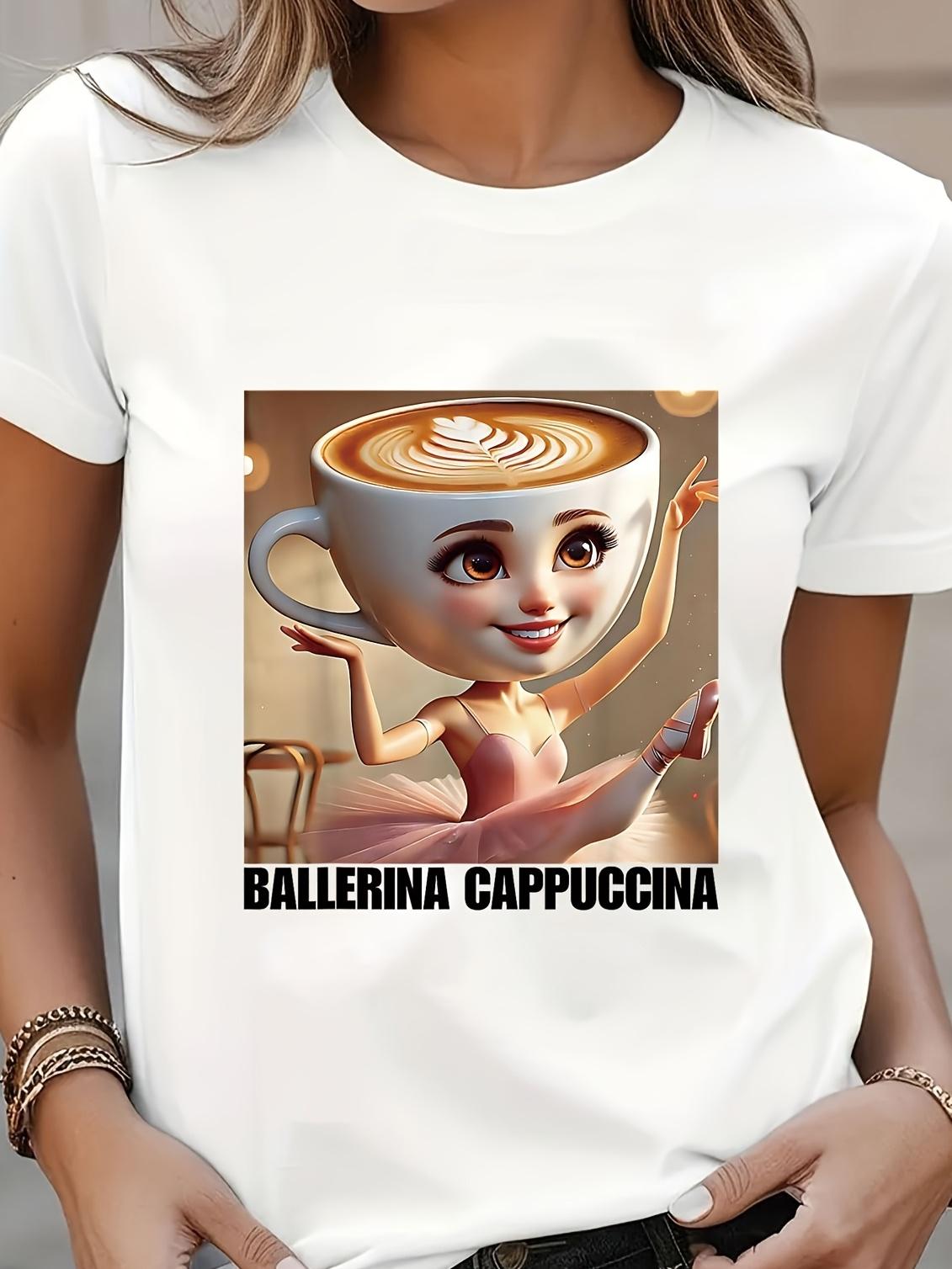 Ballerina Cappuccino Graphic T-shirt S