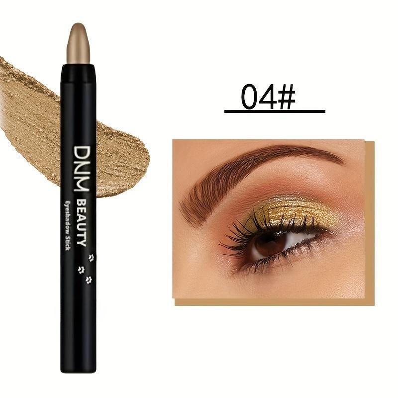 

Тіні для повік Олівець Шиммер і матове покриття Водостійкий Стійкий хайлайтер Стік Twist-Up Крем Тіні для повік Олівець Освітлювач для очей 4#