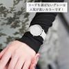 J-AXIS Silicone Strap Watch, Muted Pastel Daily-Use Series, Model CF2D0006, Brown, Water Resistant Design