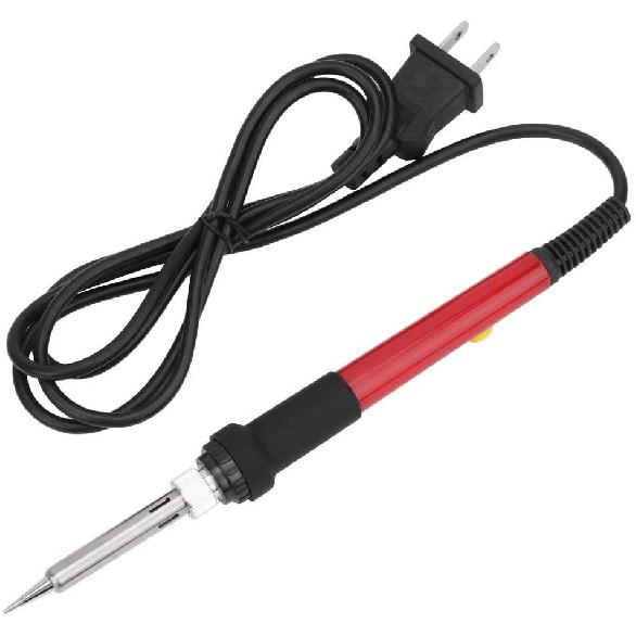 Simlug Wood Burning Kit, Adjustable Temperature Electric Iron Painting Tool Set with 27 Iron Tips(110V#1)