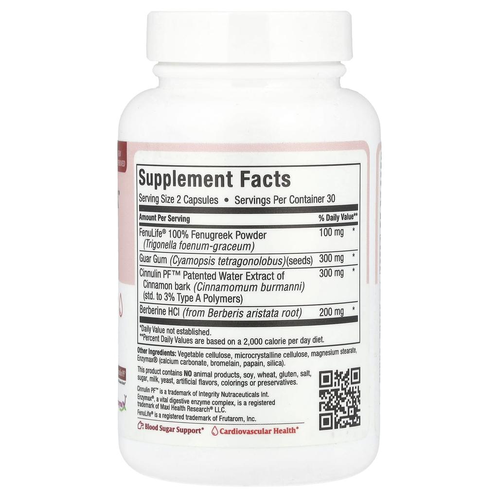 Maxi Health, Maxi Cinnacaps Complex™, with Berberine, 60 MaxiCapsules