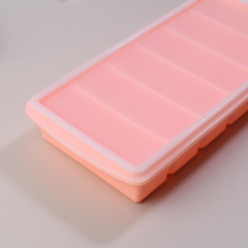 6 Grids Long Ice Cube Tray Mold Kitchen Reusable Silicone Ice Cube Mold Bpa Free Ice Maker Food Grade Silicone Ice Cubes Mould