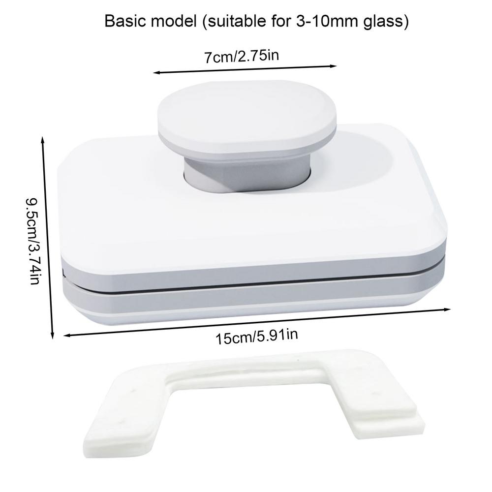 

Магнитная щетка для мытья окон, бытовой двухсторонний очиститель для стекол, мощный магнитный очиститель для окон на большой высоте для домашнего кафе