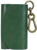 Green Tochigi Leather Key Case with Carabiner Key Coin Smart Key Smart Key Genuine Key Car Key Popular Carabiner Coin Case - Men's & Women's Case,