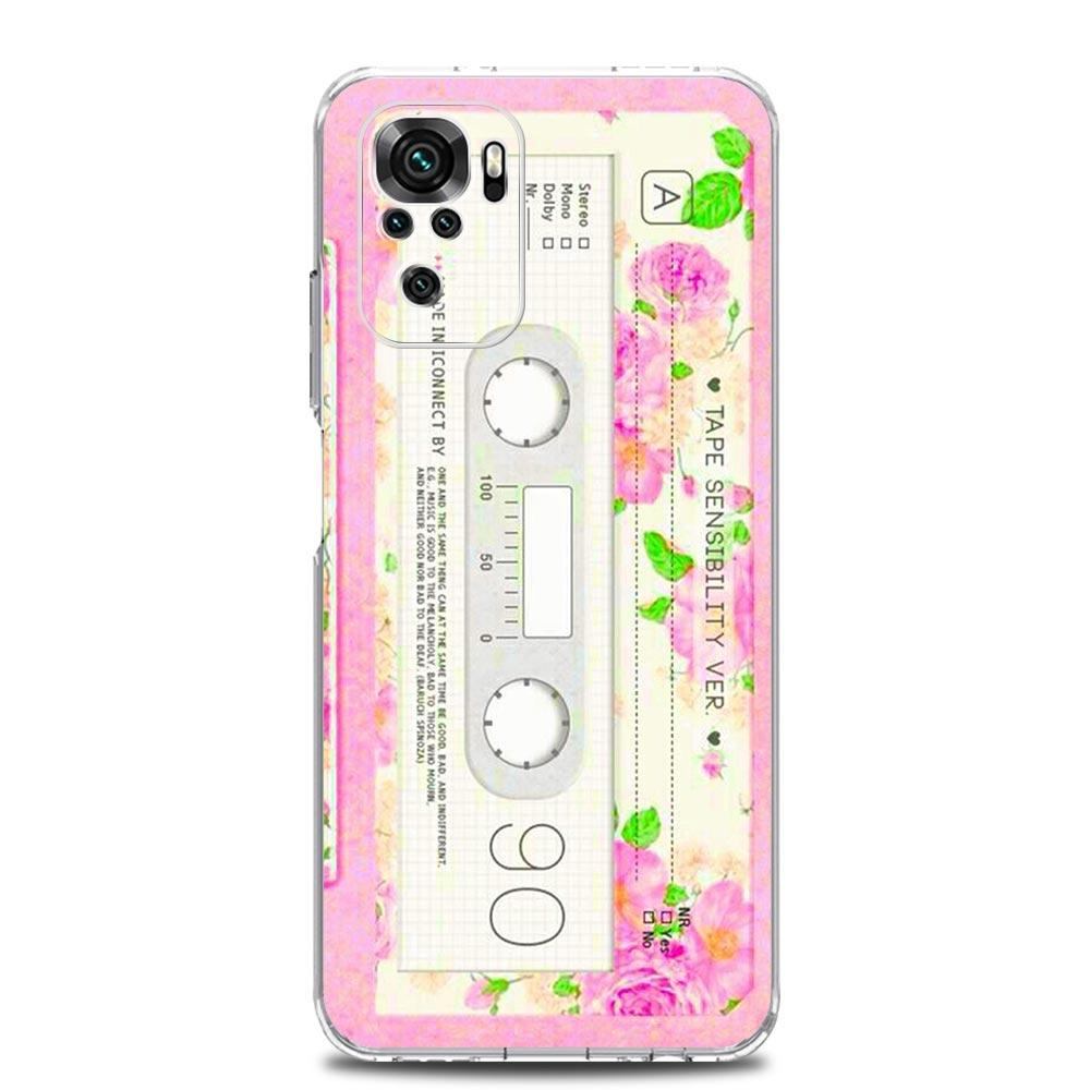 Handyhülle für Xiaomi Redmi Note 15 14 13 12 4G 10 11 Pro Plus 5G 14C 13C 12C 10C 7 Hülle Retro Vintage Kassettenrekorder