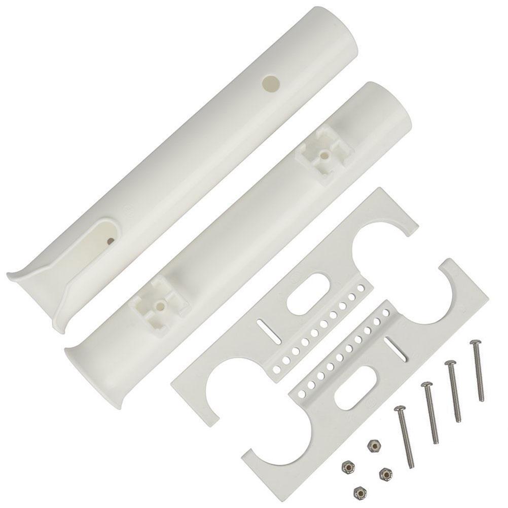Three Pole Side Mount Rod Holder Fishing Rod Holder Bracket with Screws for Boat Kayak Garage Storage