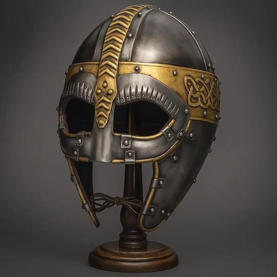 

Шлем викинга норманнский ручной работы Реплика средневековых доспехов для LARP, косплея, Ренессанс-ярмарки Коллекционерам Шлем норвежского воина